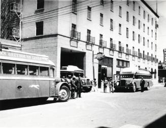 Bus Depot at the El Fidel Hotel