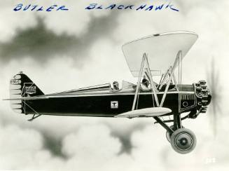 Painting of a Butler Blackhawk