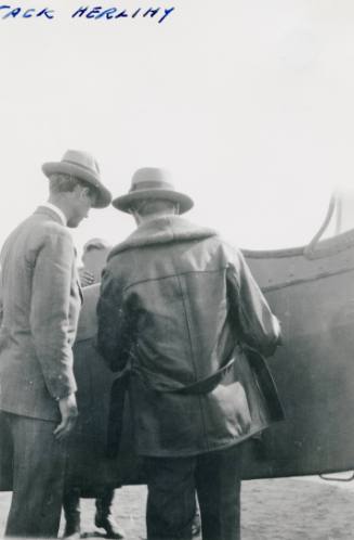 Charles Lindbergh and Jack Herlihy