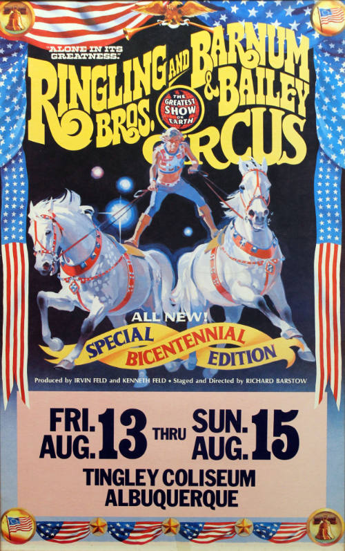 Ringling Bros. Barnum & Bailey Circus Poster
