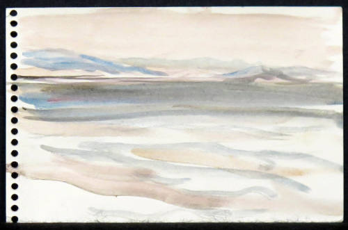 Sketchbook Watercolor: landscape or seascape