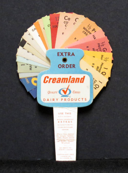 Creamland Dairy Order Guide