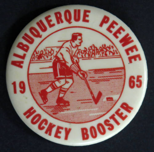 Albuquerque PeeWee Hockey Booster Button