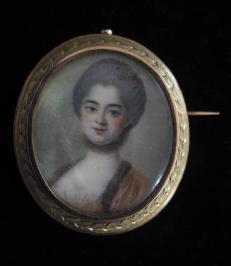 English Portrait Miniature on Ivory