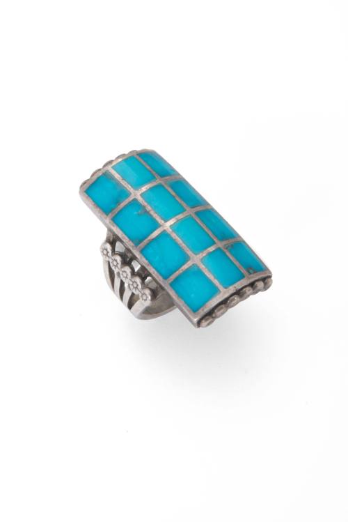 Navajo Channel Inlay Ring