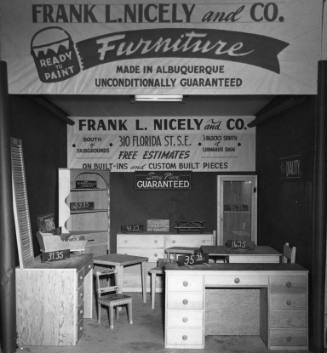 Frank L. Nicely and Company Furniture's exhibit at the State Fair