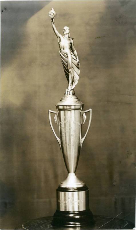 Trophy for the Champion of the Truck Driving Competition at the State Fair