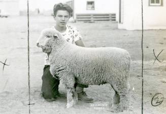 First in Sheep Showmanship, Sammy Hernandez of Dona Ana County 4-H