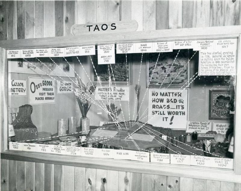Taos County agricultural exhibit