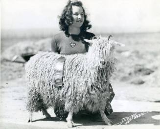 Champion Angora Goat, owned by R. W. Reid