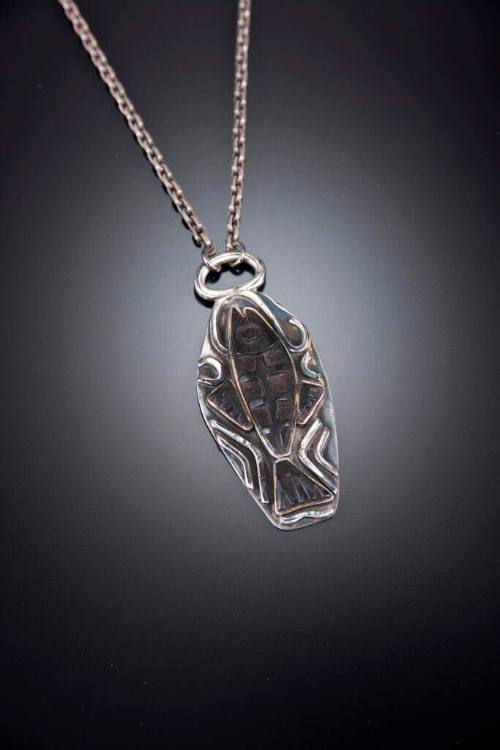 Fish Pendant with Chain
