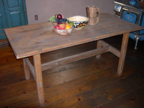Table (constructed from Colonial period wood)