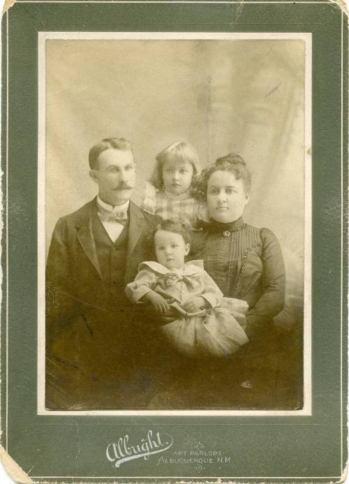A portrait of the Shoemaker family