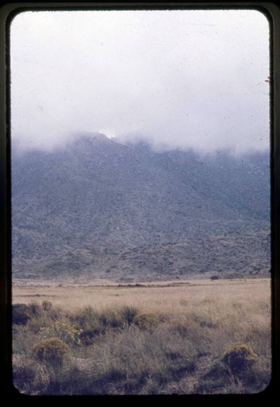 Sandia Mountains and Clouds