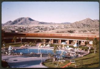 Poolside at the Western Skies Motel