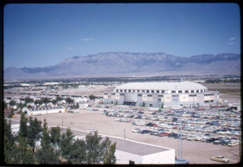 Sandia Mountains from the New Mexico State Fairgrounds