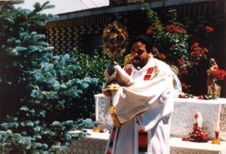 Priest at Our Lady of Guadalupe