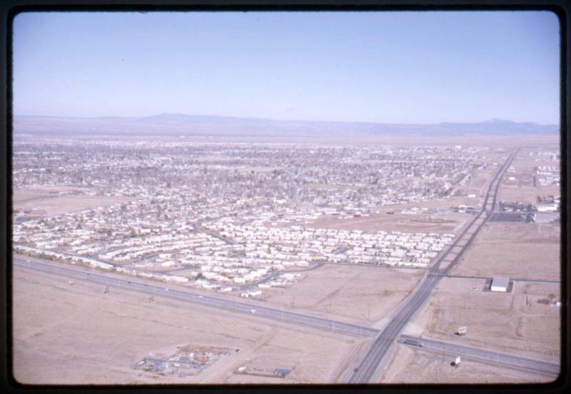 Aerial view of Albuquerque