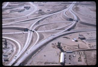 Aerial of the "Big Interchange" in Albuquerque