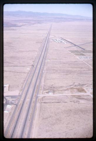 Aerial view of Interstate 25