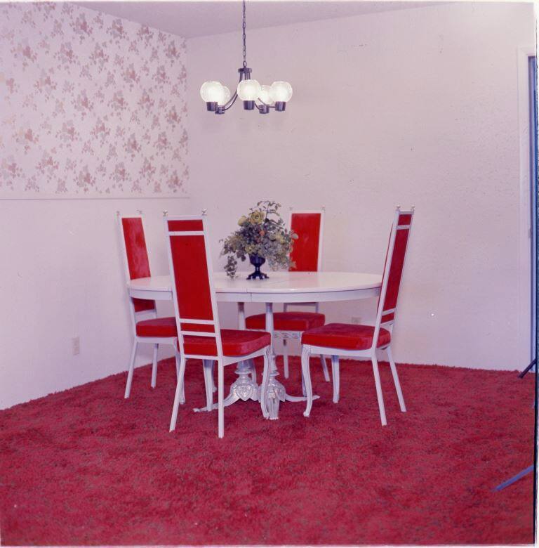 A dining room at Executive North Apartments