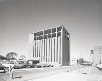 Construction of the Professional Building at Presbyterian Hospital