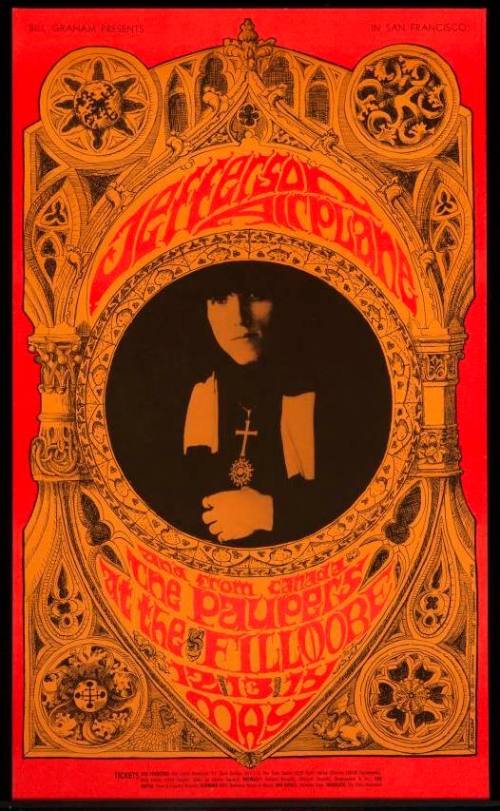 BG-63: Jefferson Airplane, The Paupers. Fillmore Auditorium, May 12-14