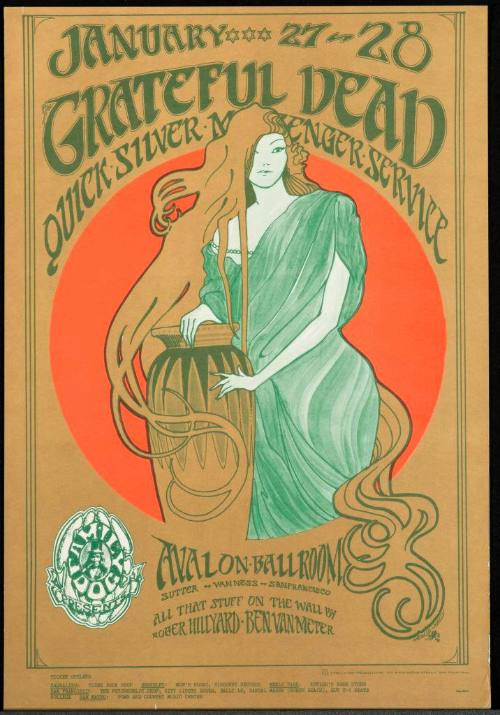 FD-45: Grateful Dead, Quicksilver Messenger Service. Avalon Ballroom, January 27-28