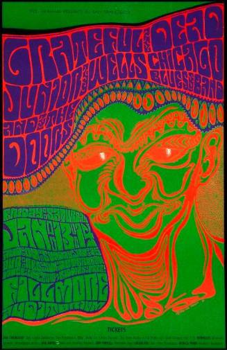 BG-45: Grateful Dead, Junior Wells Chicago Blues Band, The Doors. Fillmore Auditorium, January 13-14