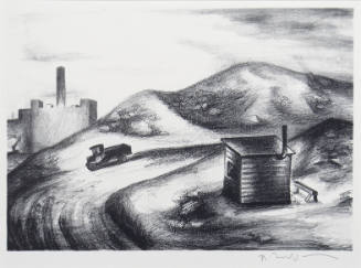 Untitled (Truck, Shed, Hill)