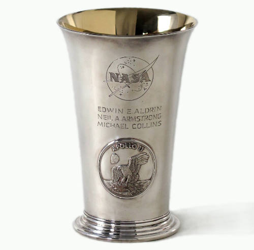 NASA presentation cup, box, Apollo XI; Apollo 11