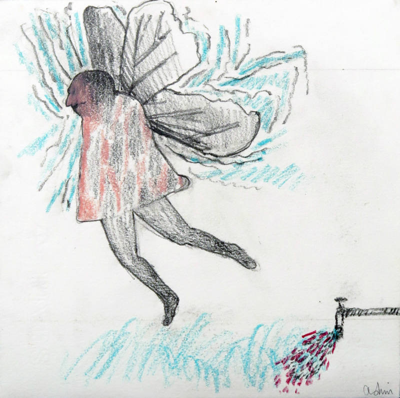 Untitled Drawing (Angel)