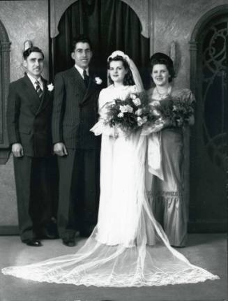 Alfred Barboa and Bride