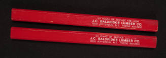 J.C. Baldridge Lumber Co. Carpenter's Pencil