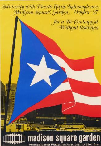 Solidarity with Puerto Rico's Independence, Madison Square Garden October 27, 1975