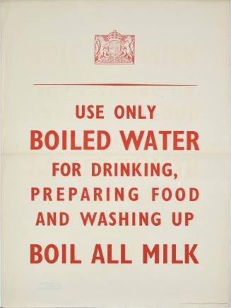 USE ONLY BOILED WATER