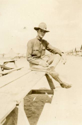 Soldier at Camp Cody