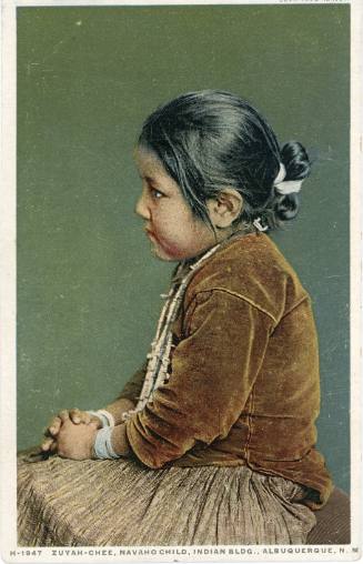 "Zuyah-Chee, Navajo child"