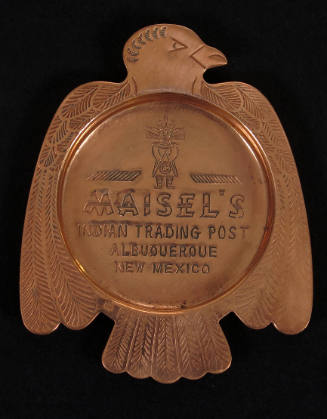 Stamped Maisel's Brand Thunderbird Ashtray