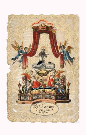 Saint John of Nepomuk Devotional Card