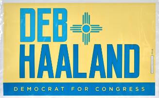 Deb Haaland for Congress Political Poster