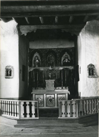 Altar Piece, Laguna Pueblo Church

