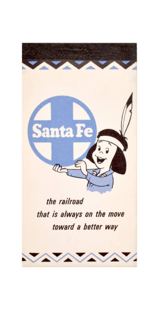 Santa Fe Railway Notepad