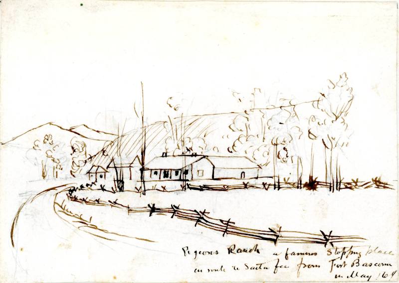 Pigeon's Ranch, A Famous Stopping Place en Route to ...
