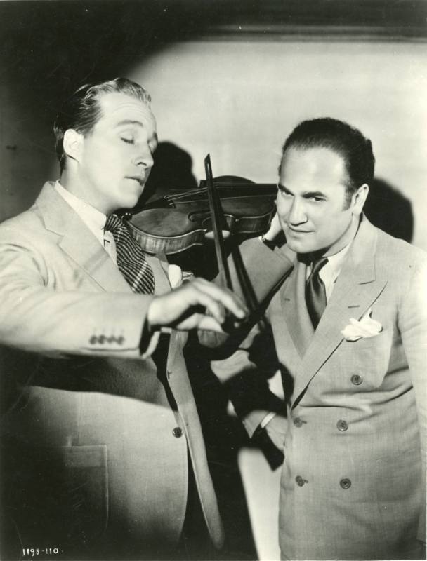 Bing Crosby and David Rubinoff