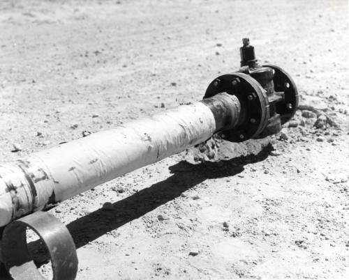 Gas Pipe and Valve