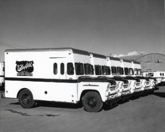 Valley Gold Dairies Delivery Trucks