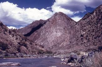 Rio Grande river near Taos, New Mexico
