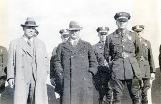 Governor Clyde Tingley and State Police