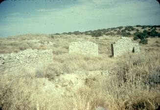 Stone walls at Gran Quivira National Monument